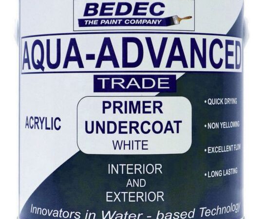 Bedec Aqua Advanced Primer Undercoat All Colours