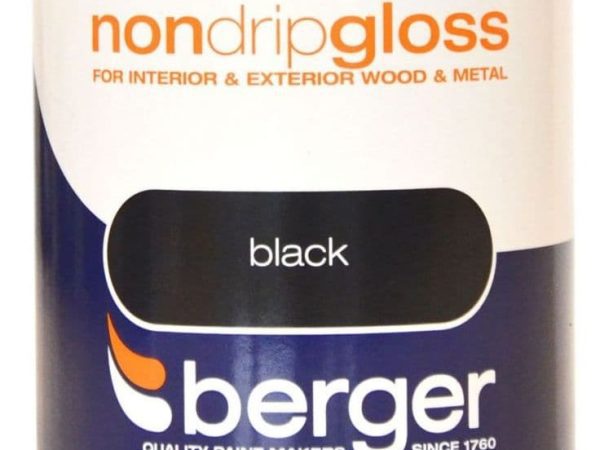 Berger Non Drip Gloss Black product image (2)