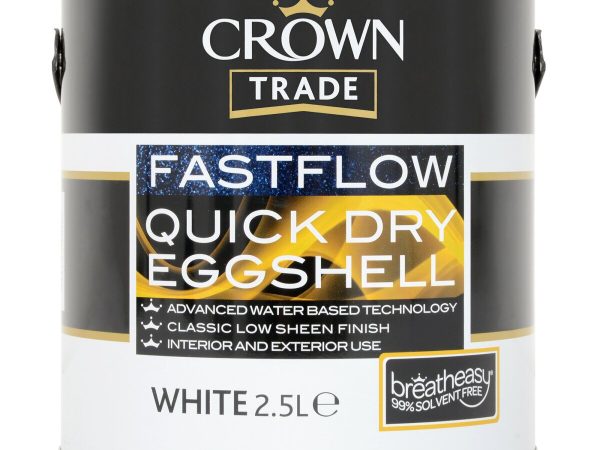 Crown Trade Fastflow Quick Dry Eggshell product image