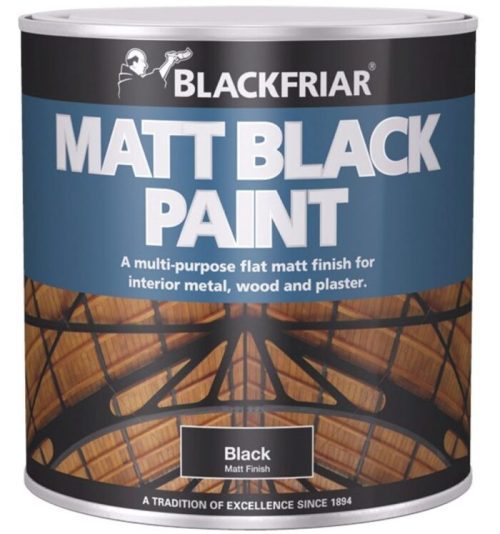 Blackfriar Matt Black Paint