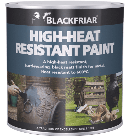 Blackfriar High Heat Resistant - Black Matt 600°