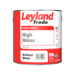 Leyland Trade Gloss Paint Brilliant White | Black