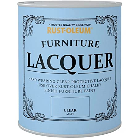 Rust-Oleum Furniture Lacquer Clear Matt 750ml