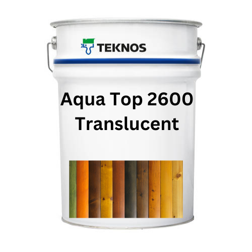 Teknos 2600 Aqua Top Translucent Colours