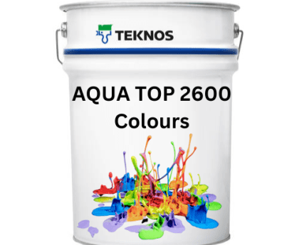 Teknos Aqua Top 2600 Mixed Colours